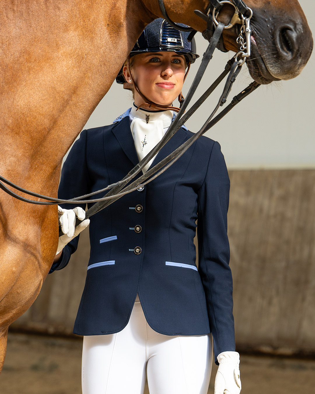 Wedstrijdjas - Navy Lavendel