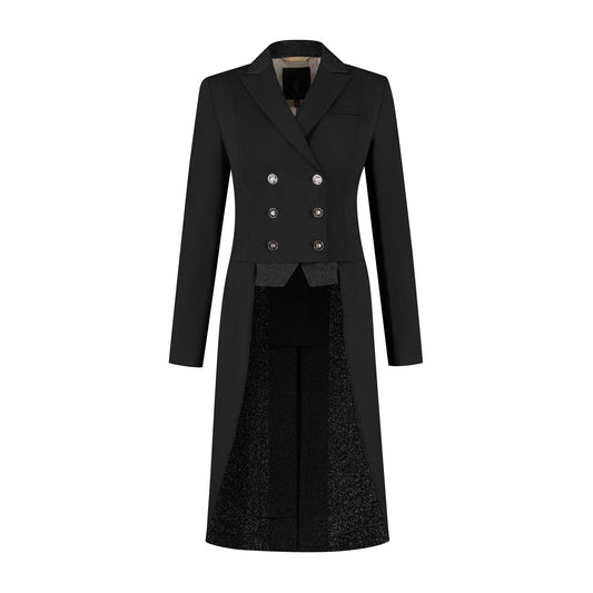 Navy Stardust Dressuur Slipjas met Swarovski