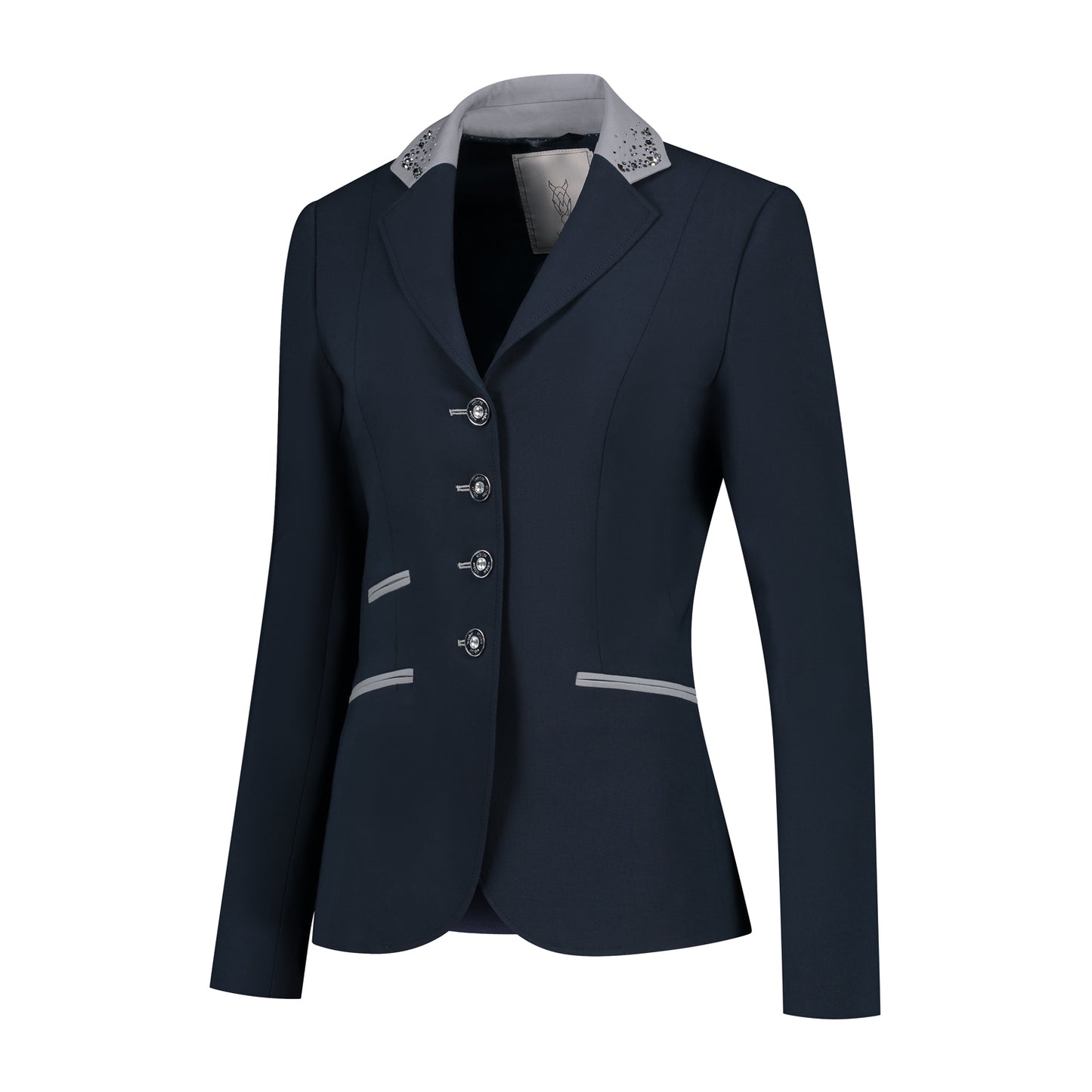 Wedstrijdjas - Navy Lichtgrijs