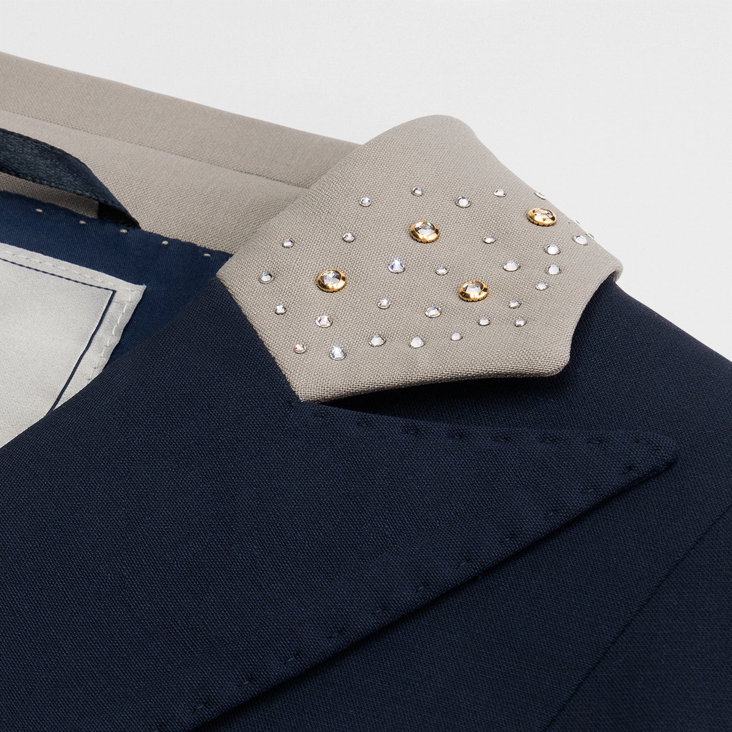 Slipjas - Navy, taupe