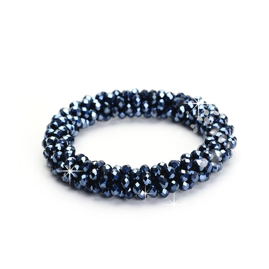 Knotband Sparkle - Zwart of Navy