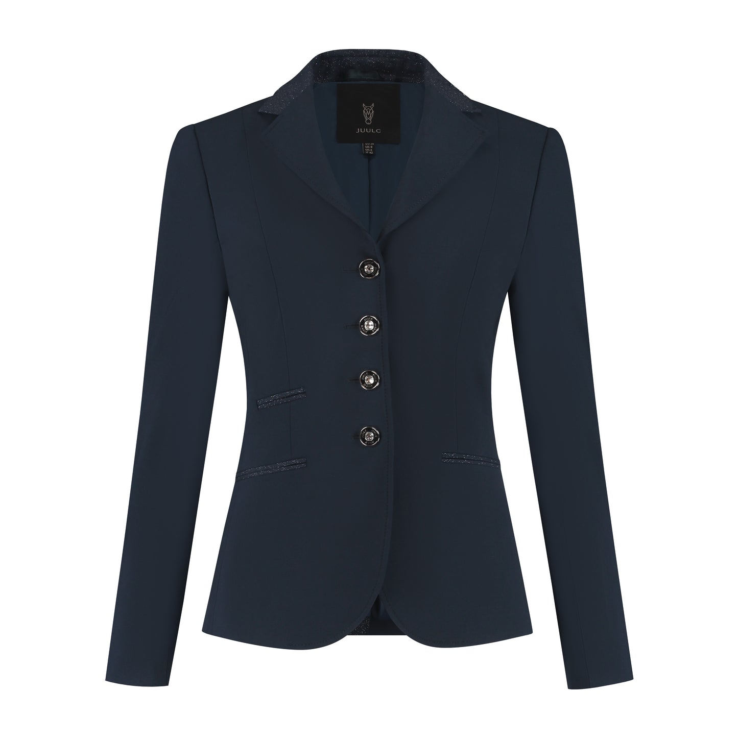 Navy Stardust Dressuur Wedstrijdjas met Swarovski