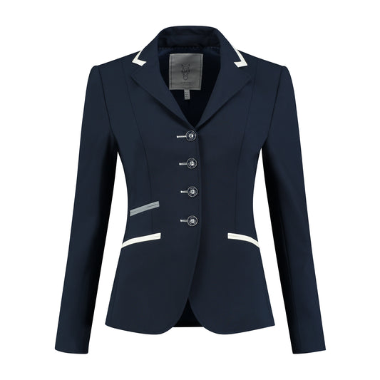 Wedstrijdjas - Navy met Lichte Details